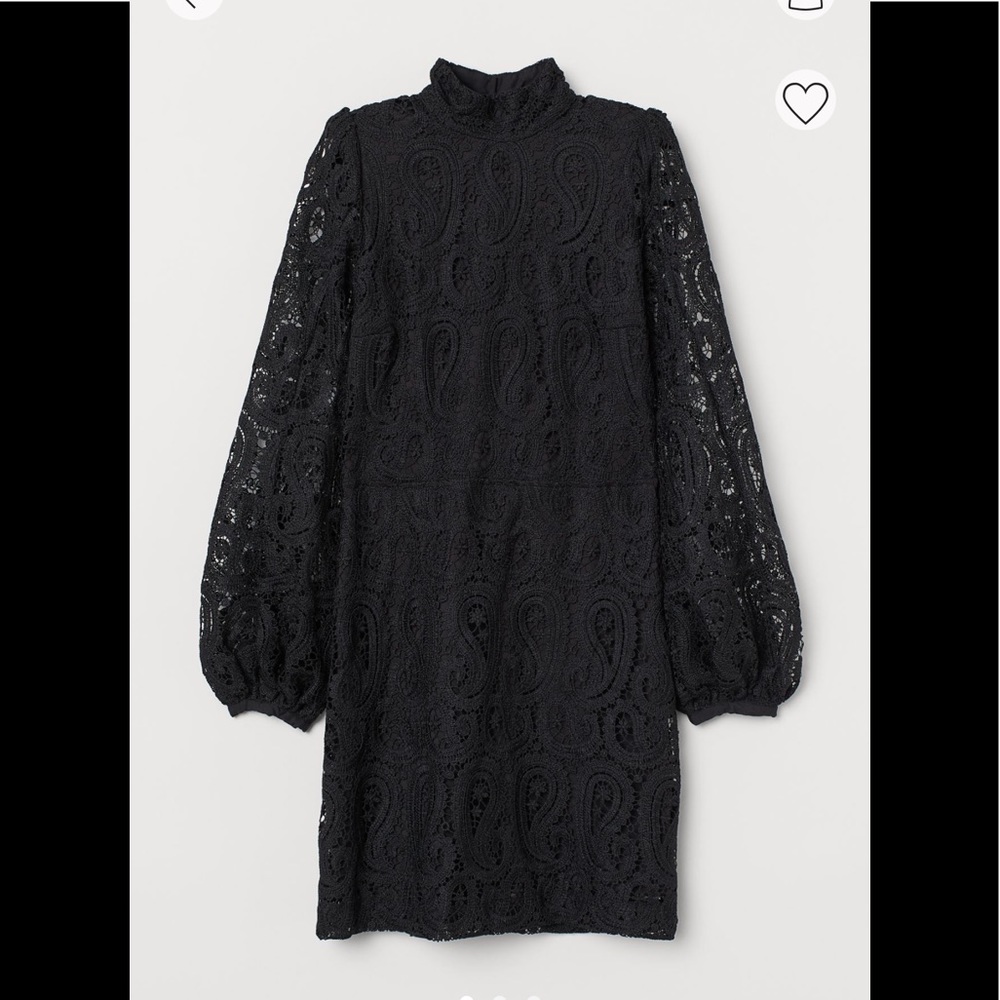Gorgeous H&M lace backless dress